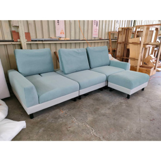 台森傢俱工坊*66666不是賣價,價格請詢價,台灣製L型沙發可變單人加大沙發床,可訂尺寸,可選布料皮料,可不要腳椅