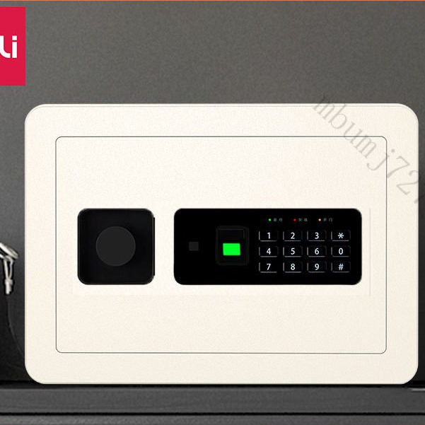 工廠現貨 免運 含發票 保險櫃傢用 防盜小型指紋密碼箱 保險箱 隱藏保管箱 傢用 辦公室 密碼櫃 小金庫