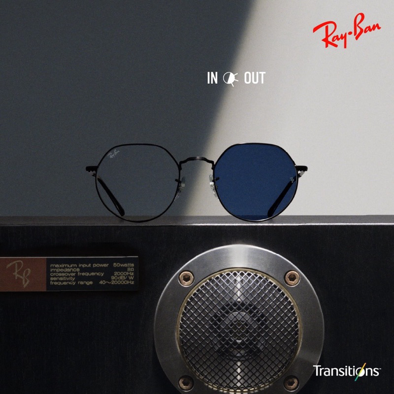台南實體門市RAY BAN 雷朋 木村拓哉 JACK RB3565 002/GG 53mm  全視線變色鏡片（葛瑞絲眼鏡