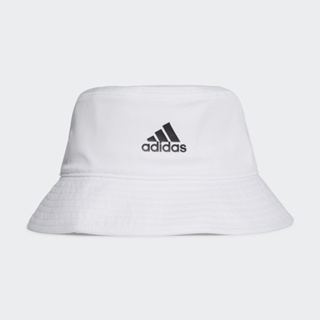 Adidas 漁夫帽 Cotton Bucket 白 遮陽 基本款 運動 休閒 流行 好穿搭 白色H36811