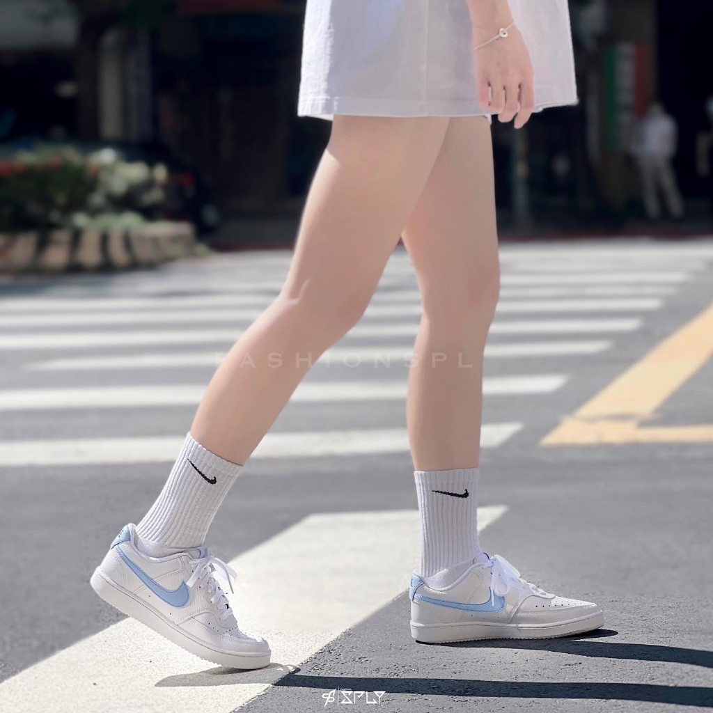 【Fashion SPLY】Nike Court Vision Low 白藍 寶寶藍 休閒鞋 CD5434-115 20