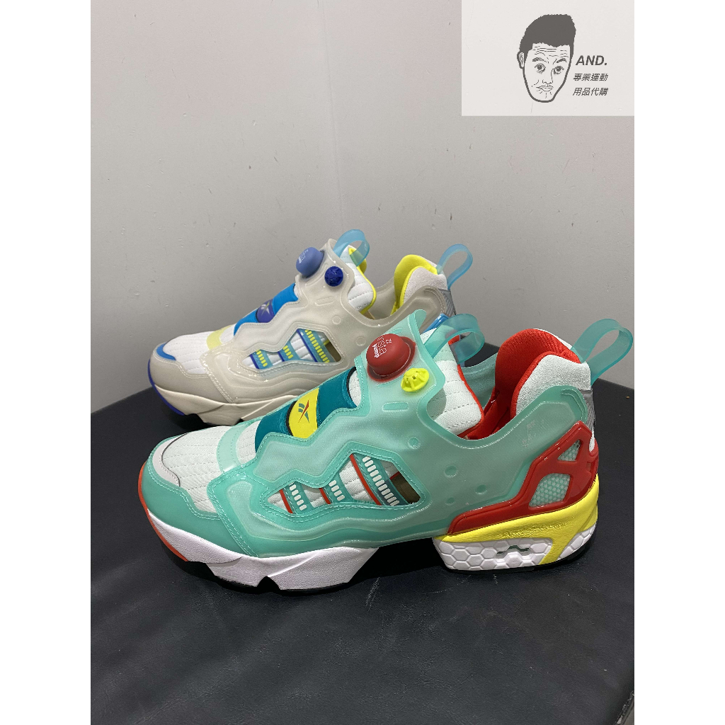 【AND.】ADIDAS X REEBOK ZX FURY INSTAPUMP 聯名 男女款 米白/綠 GW0368/9