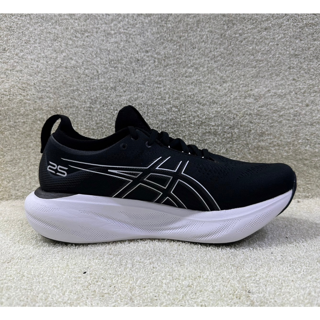 = 水 運動用品 = Asics GEL-NIMBUS 25 (2E寬楦) 男慢跑鞋 1011B625-001