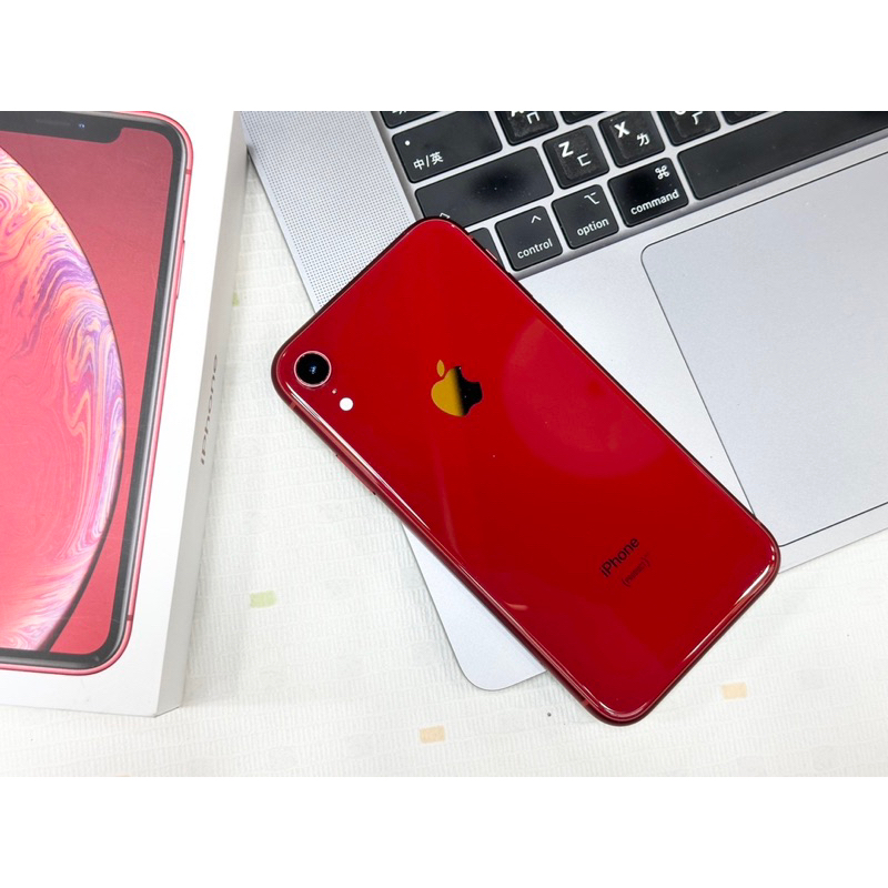 IPHONE XR 128G 紅色 電池90% 有盒裝