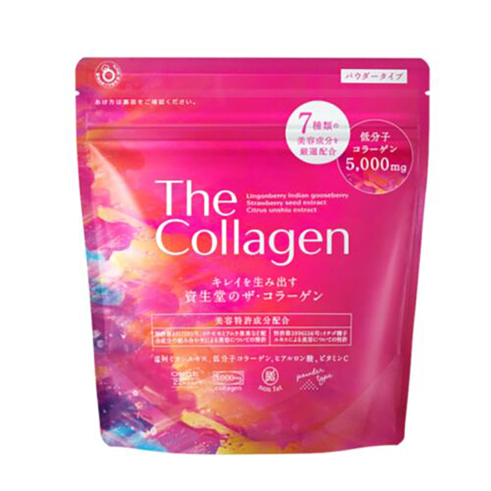 【SHISEIDO 資生堂】The Collagen 低分子膠原蛋白粉(126g/包) 買一送一