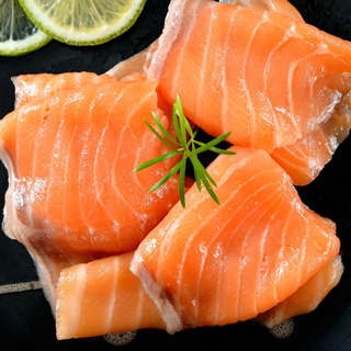 【鮮綠生活】頂級智利煙燻鮭魚切片(100g)海鮮/鮭魚/沙拉/