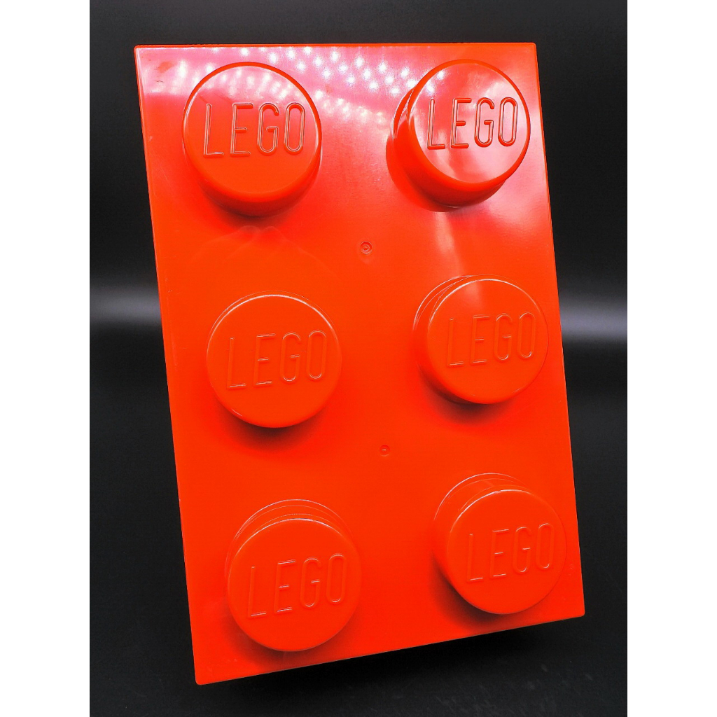 十倍大 店頭 LEGO GIANT BRICK 2x3 樂高 紅色 磚塊 非賣品 10倍大 19吋人偶用 A59