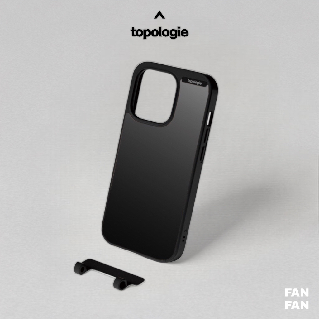 Topologie ≣ Bump iPhone 手機殼 鏡面 / 啞黑色系列 〚僅含手機殼〛
