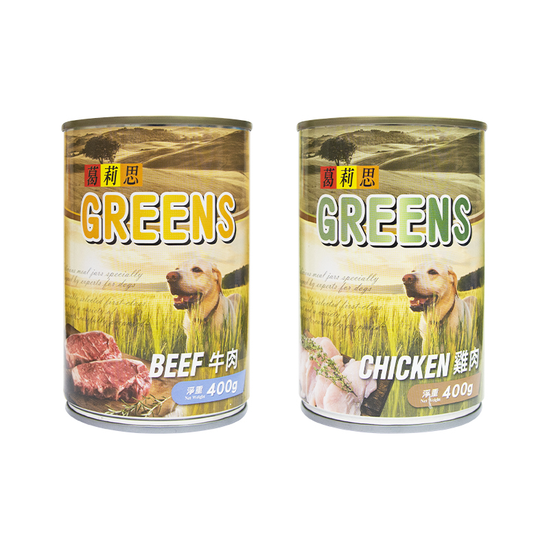 葛莉思 寵物狗罐頭 。犬罐 牛肉口味 雞肉口味 400g/罐 狗飼料 罐頭 超商最多10罐