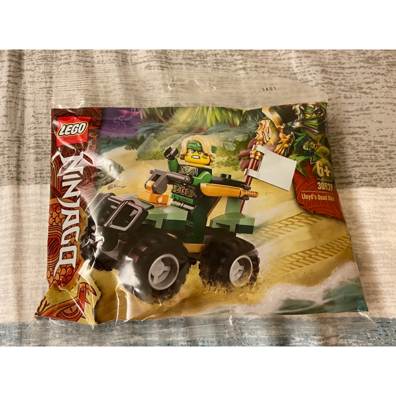 （全新品）樂高 lego 30539 polybag 炫風忍者 勞艾德的四輪摩托車