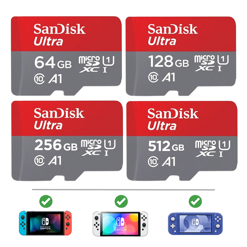 🌜哈哈🌛NS Switch 專用記憶卡 SD卡 1Tb 512G 256G 128G 64G SD A1 120M U1