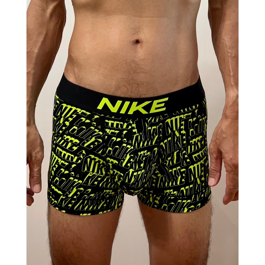 Nike 耐吉Essential Micro 優質運動內褲 黑黃相間色 訓練束褲 運動 透氣 百分百原裝正品