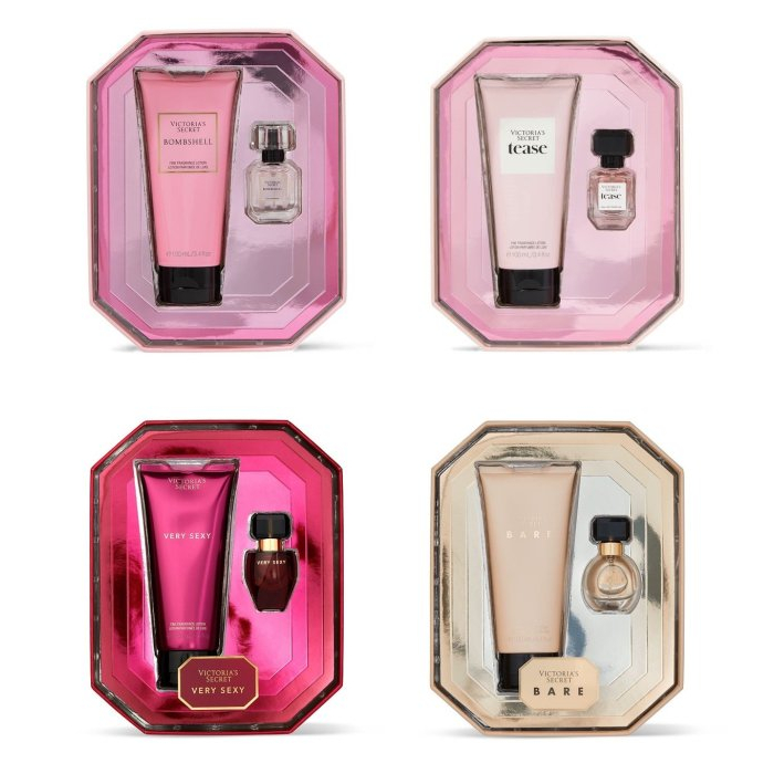 Victoria's Secret 全新正品 VS 維多利亞的秘密 身體專用香水乳液 &amp; 香水 禮盒
