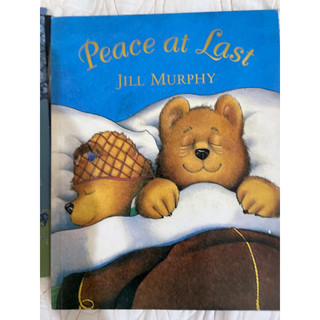 二手英文繪本peace at last Jill murphy
