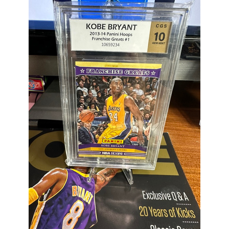 panini 2013 kobe bryant lakers 球員卡