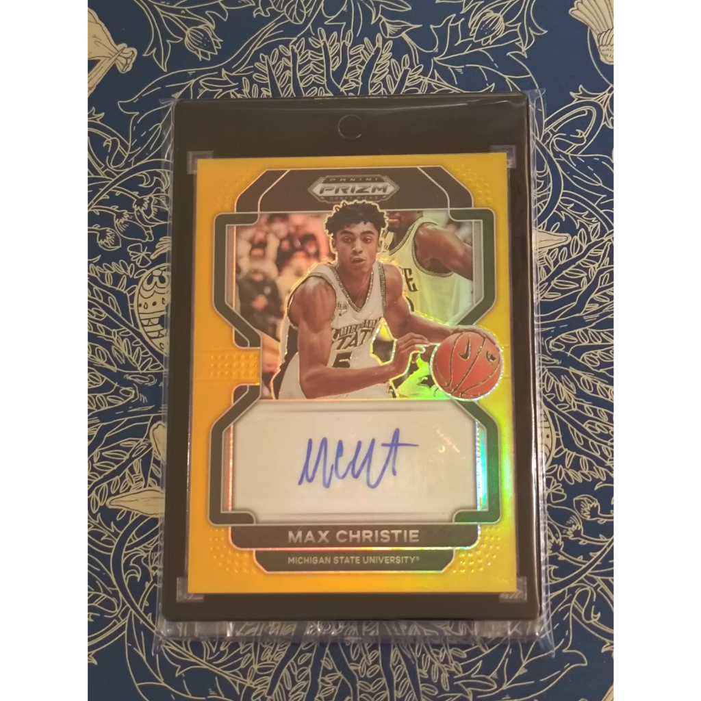 2022 Panini Prizm Draft Picks Max Christie Gold RC 限量10張 湖人