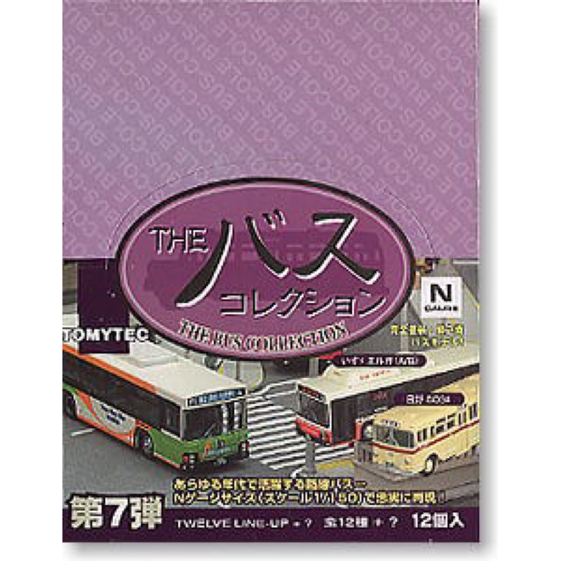 Tomytec 巴士收藏 第7彈 京都市交通局 京成巴士 國際興業 川崎鶴見臨港巴士 公車 1/150 N規 Bus