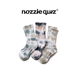 Nozzle Quiz 後研 Spray Dye Crew 渲染 滴染系列 薄款 中高筒休閒襪 襪子【ACS】