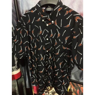 美國 WESC 短袖 襯衫 嘻哈 饒舌 尺寸XXL