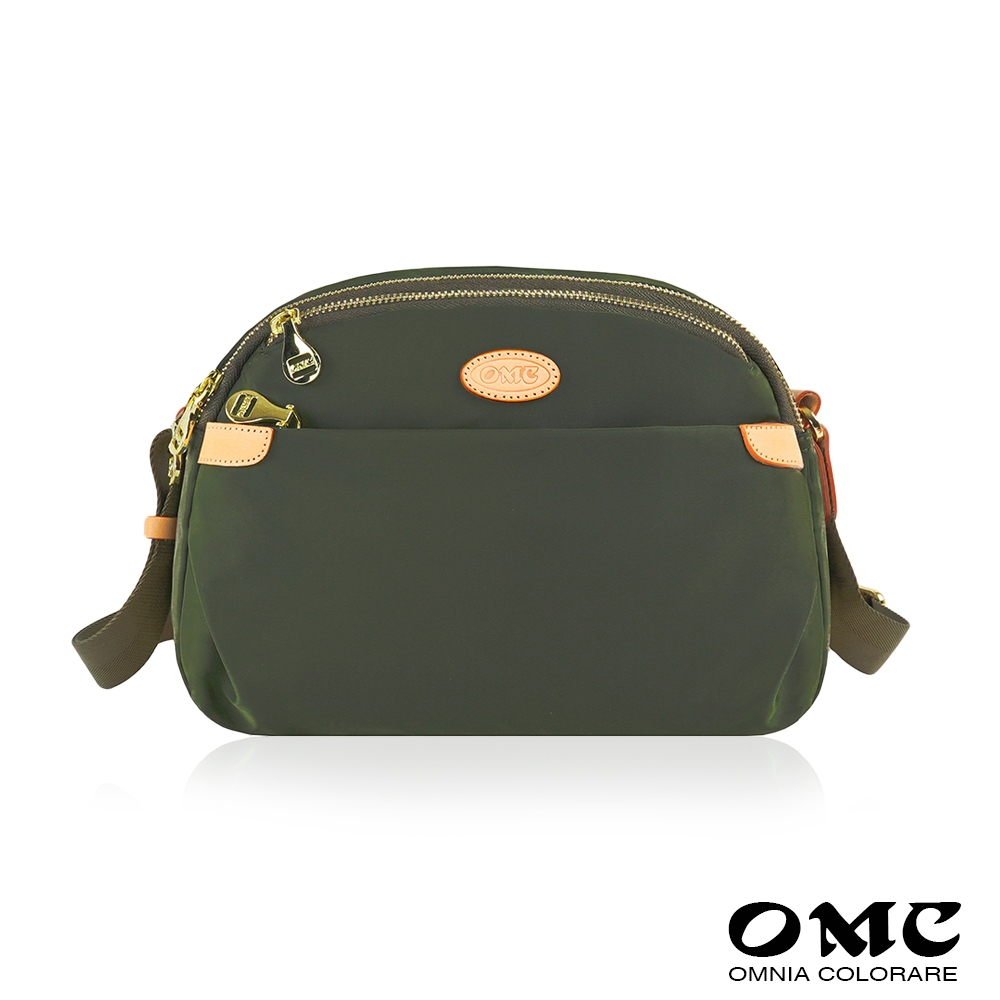 【OMC】和風果子輕盈斜背包(綠色)