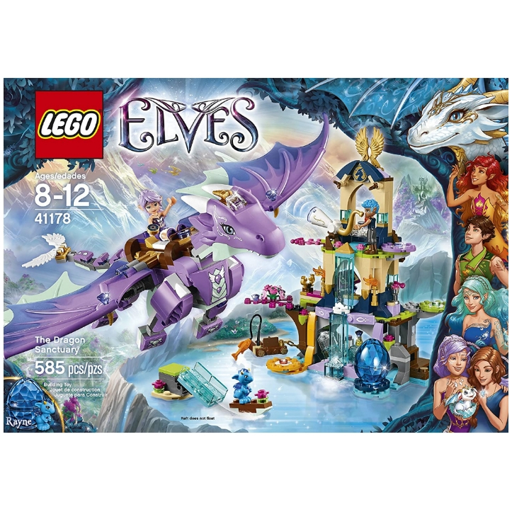 &lt;樂高人偶小舖&gt;正版樂高 LEGO 41178 全新 無盒 無說明書 無貼紙 精靈 elves 龍族保護區 恐龍 飛龍