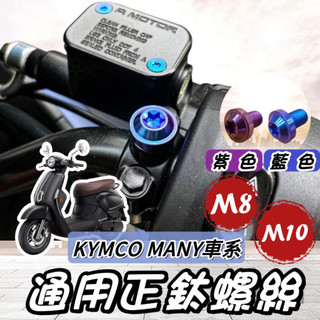 【現貨🔥正鈦】光陽 MANY 後照鏡螺絲 NEW MANY MANY110 後視鏡螺絲 魅力 螺絲 正鈦螺絲 鈦合金螺絲