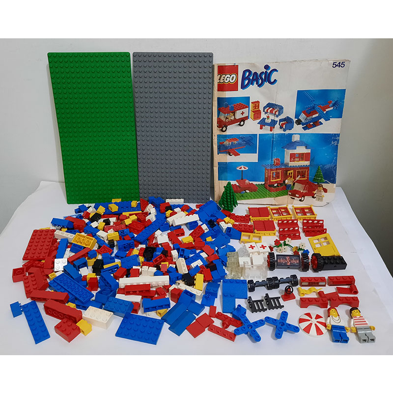 樂高 LEGO 545 Basic Building 城市系列經典積木組(1990年)