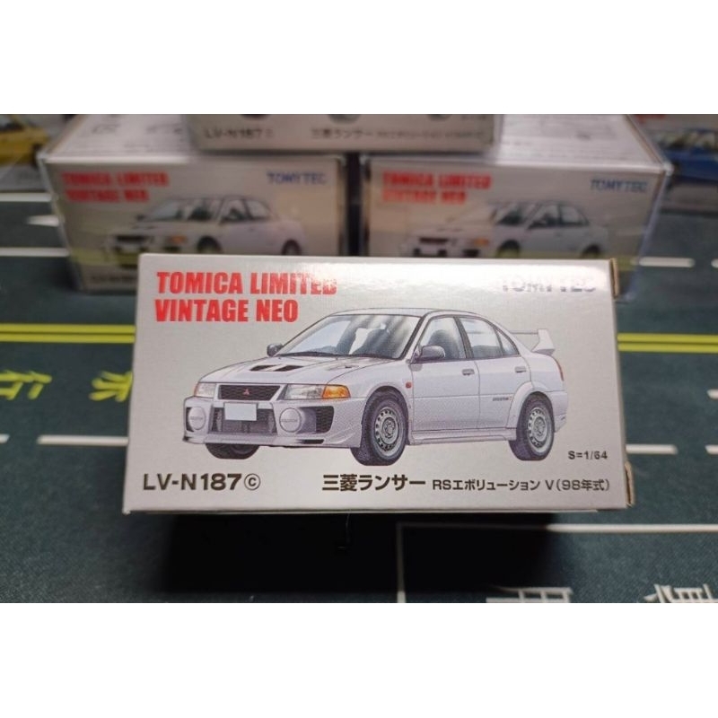 全新 Tomytec tomica LV-N187c TLV 三菱 LANCER EVO