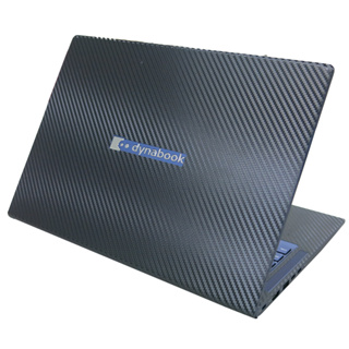 【Ezstick】Dynabook Portege X40L-K 黑色卡夢紋機身貼(含上蓋 + 鍵盤週圍) DIY包膜