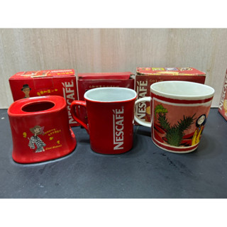現貨NESCAFE 雀巢咖啡杯馬克杯經典限量杯經典紅加溫檯幾米款