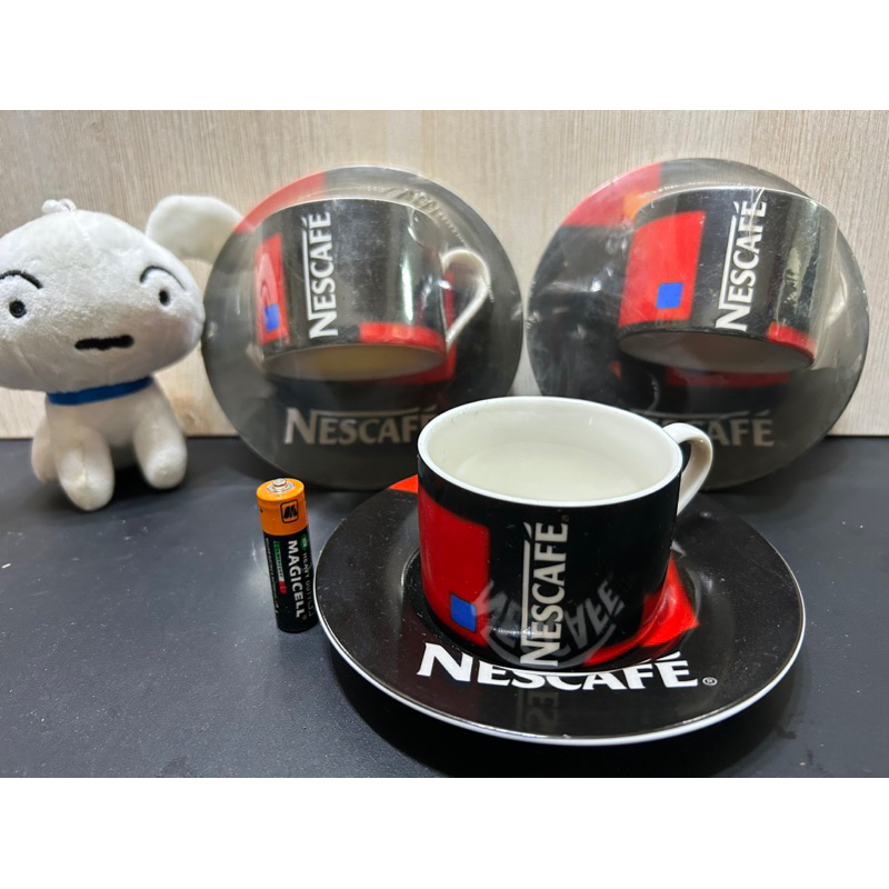 現貨NESCAFE 雀巢咖啡杯咖啡盤經典限量杯水杯馬克杯