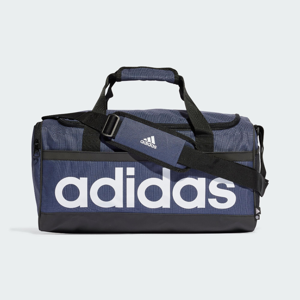 adidas 愛迪達 ESSENTIALS 健身包 大容量 HR5346 深藍 手提包 健身包 旅行袋 休閒 運動 男女