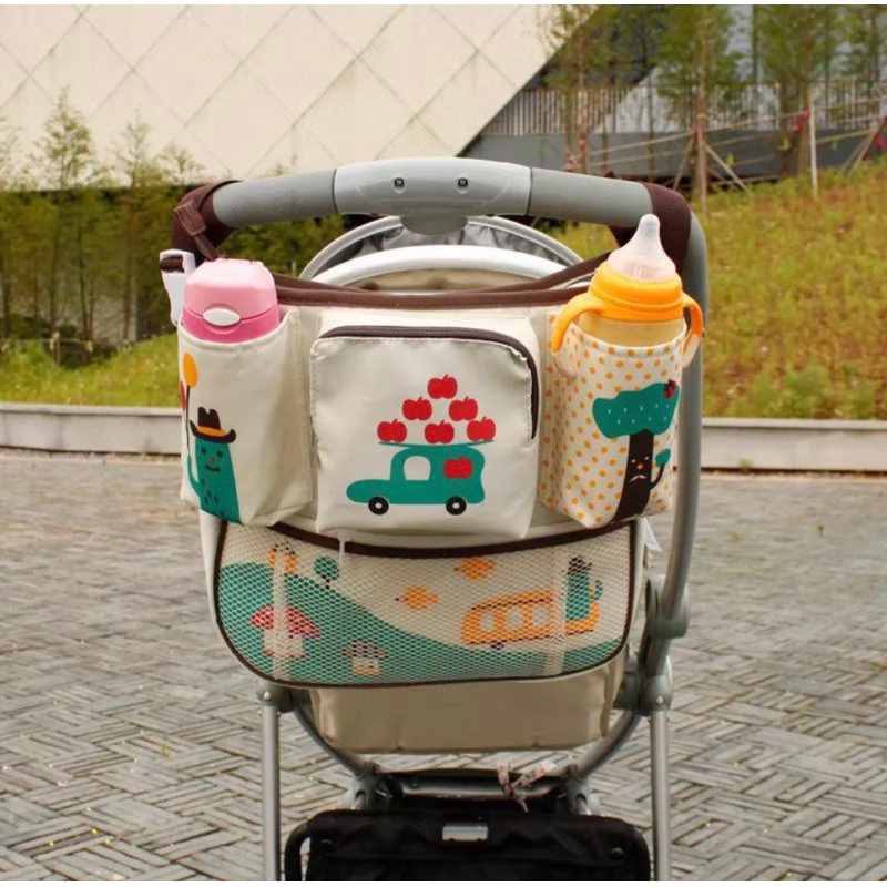 多功能嬰兒推車置物袋