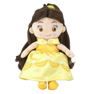 【超萌行銷】T-ARTS 迪士尼公主 梳髮絨毛娃娃 貝兒_TA23882