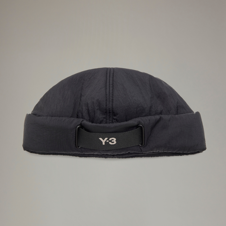 Y-3 Y3便帽帽子logo beanie山本耀司adidas聯名非毛帽全新正品現貨yohji yamamoto
