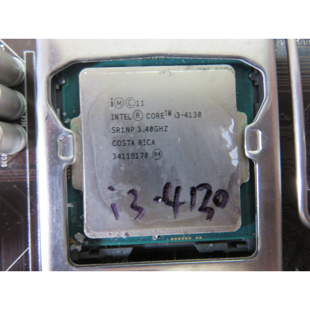 C. 1150CPU-Intel Core i3-4130 3.4G / 4M 四代模擬四核處理器 直購價280