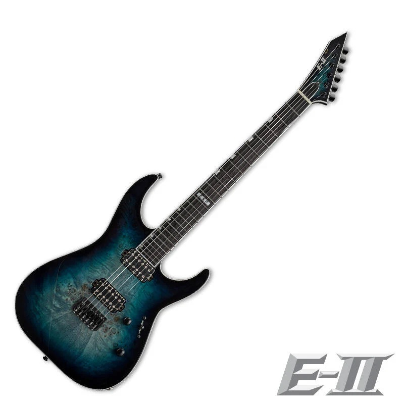 預購【又昇樂器】日廠 ESP E-II M-II HT HIPSHOT MBLUB 雙雙 電吉他