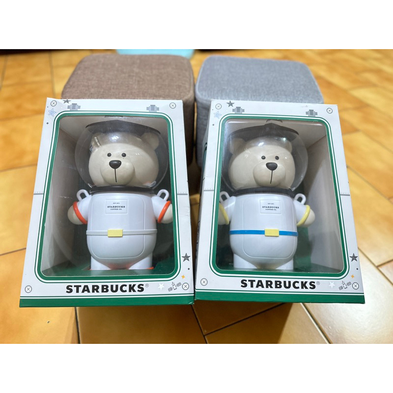 Starbucks 星巴克 登月小熊爆米花桶