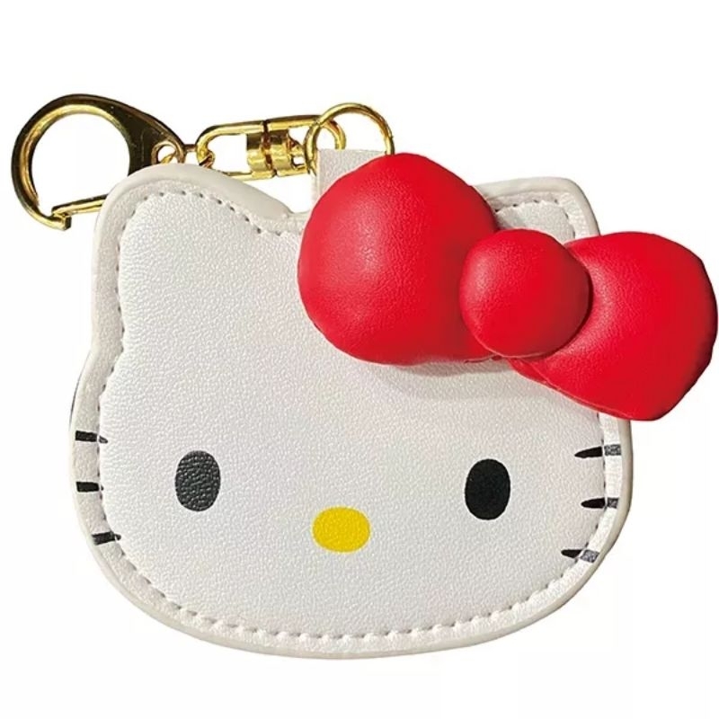 hello kitty icash2.0 立體蝴蝶結皮革吊飾 皮革鑰匙圈 原價390特價出清