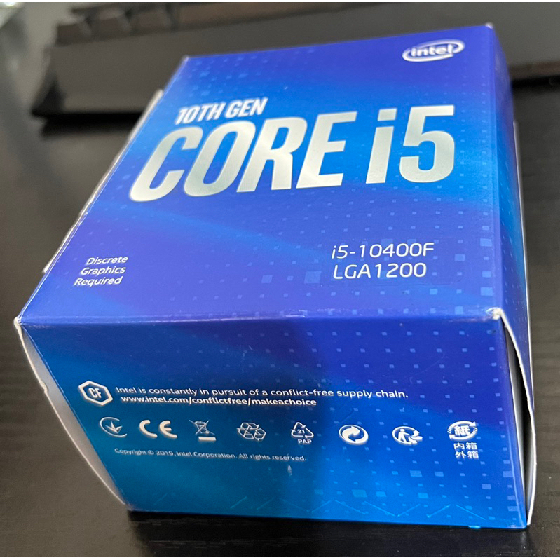 Intel® Core™ i5-10400F （二手九成新）