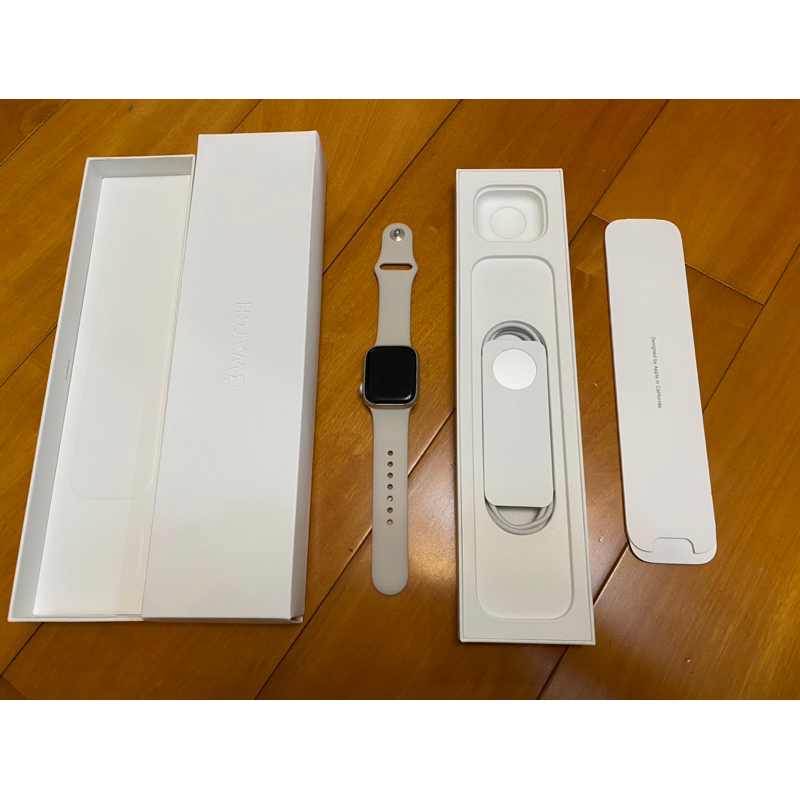 [二手］Apple Watch S7 41mm gps 星光色