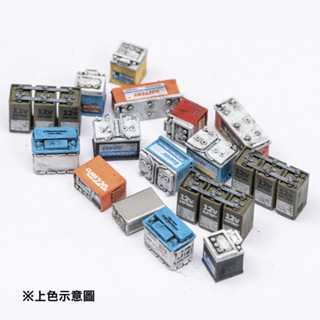 [ HankTown ] 1/35 蓄電池 電瓶 電池 →16入 附水貼｜LIANG 0443 微縮 場景模型