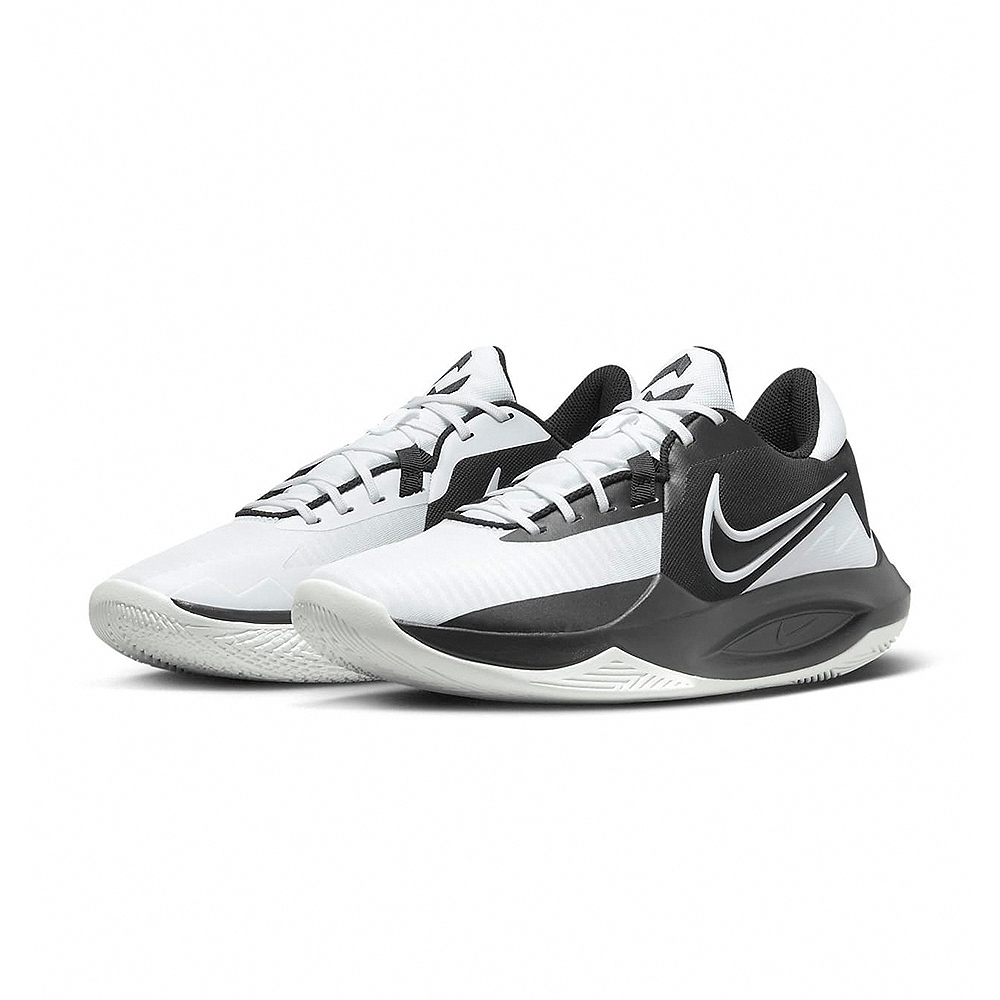 Nike Precision 6 男 黑白 舒適 訓練 緩震 籃球 軟底 籃球鞋 DD9535-007 DOT聚點