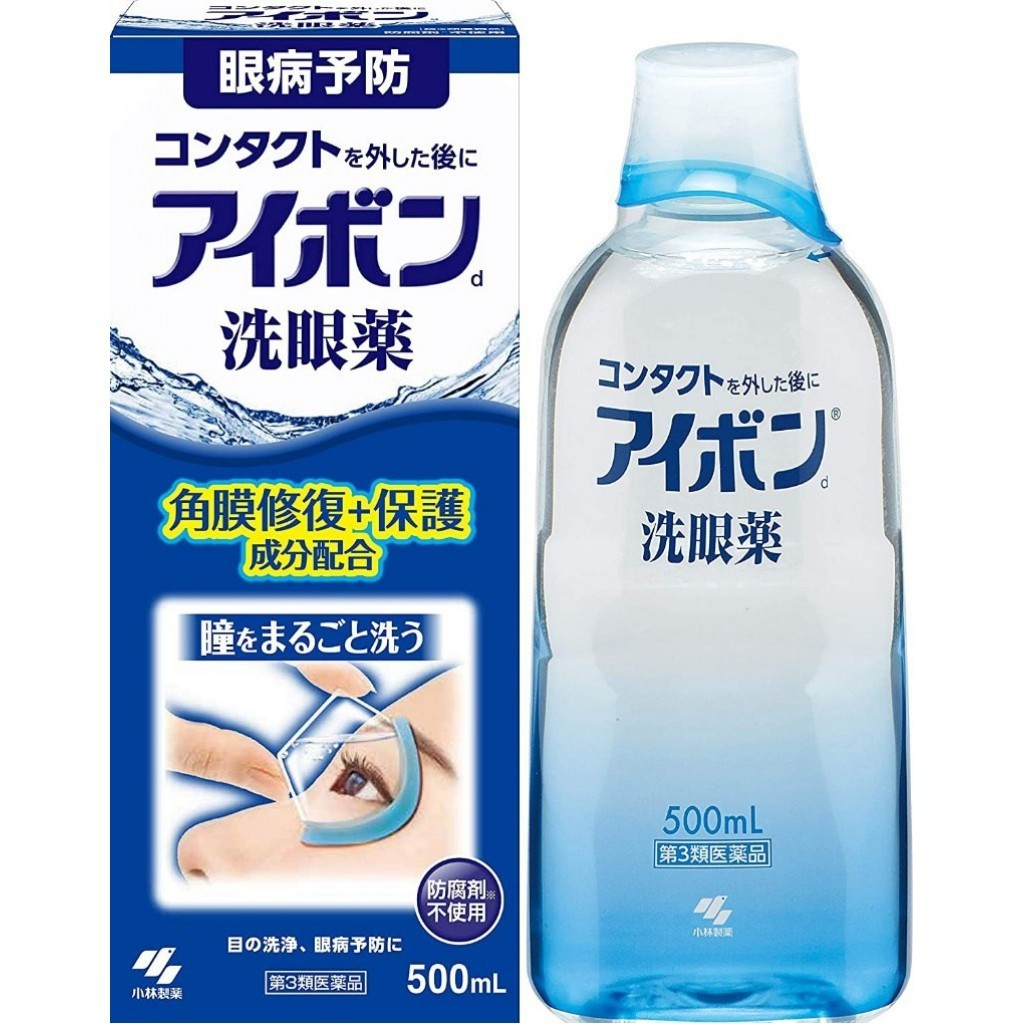 日本 小林 安瞳洗眼液 500ml - 溫和款