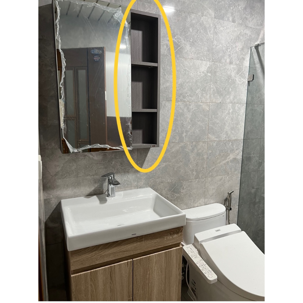 訂製鏡櫃門片/防水發泡板面貼明鏡/DIY安裝