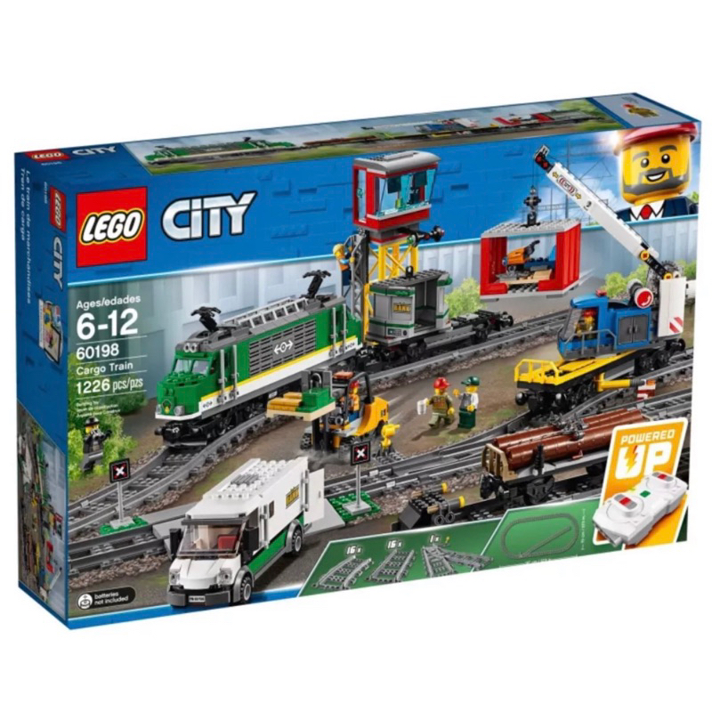❗️現貨❗️《超人強》樂高LEGO 60198 CITY 城市 貨運列車 火車