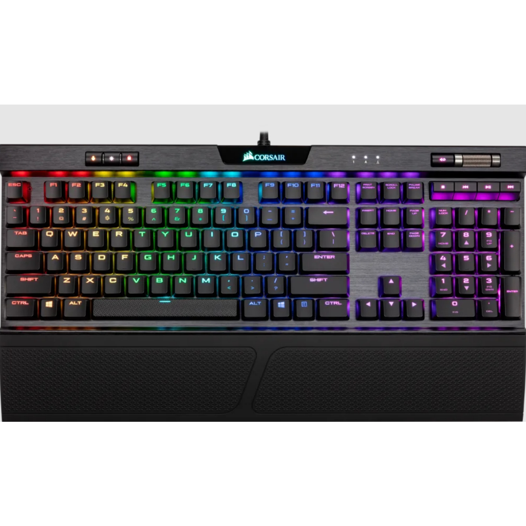 CORSAIR K70 RGB MK.2 Low Profile 銀軸