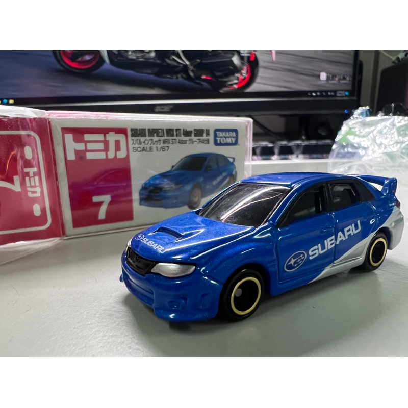 Subaru Impreza WRX STi 4door Group R4 #7 Tomica