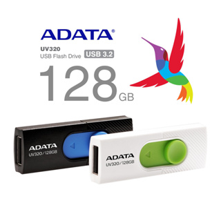 免運 威剛ADATA 128G隨身碟 UV320 USB3.2