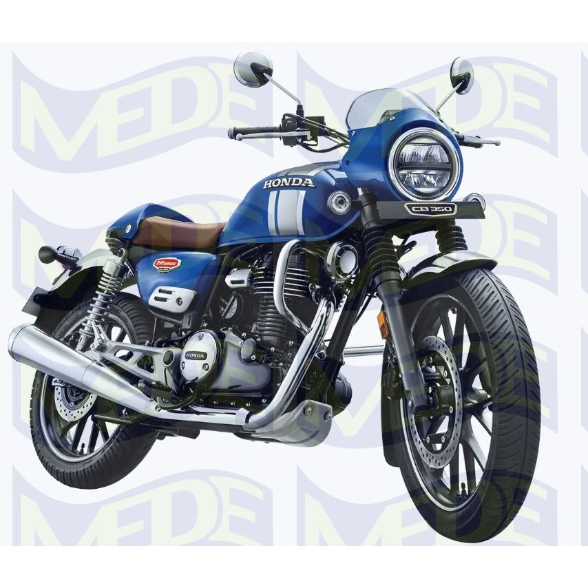 ~MEDE~ Hness CB 350 CB350 RS不能用 CAFRACER Blue 單座蓋、大燈頭罩等套件 藍色